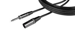 18 Inch XLR M to TRS Cable