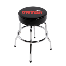Gator branded 24” padded swivel  player's stool