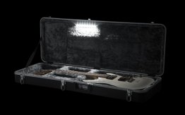 Gator Classic Deluxe Molded Case with LED Light for Electric Guitars