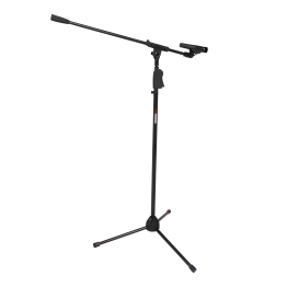 Frameworks Tripod Mic Stand with Single Section Boom and Deluxe One-Handed Clutch